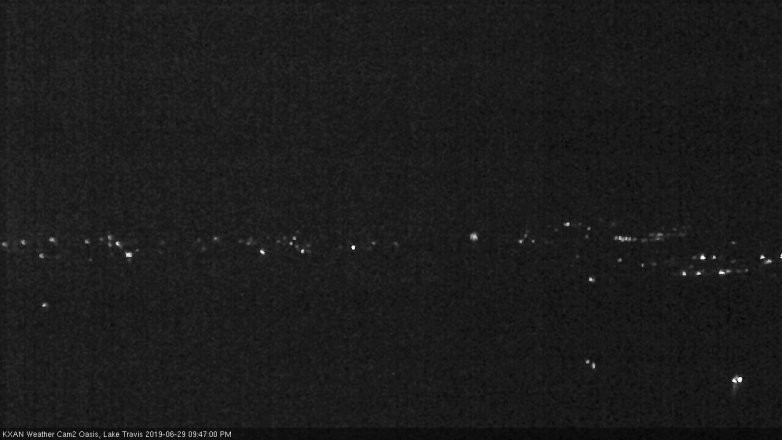 Lake Travis webcam, June 29, 2019 8:50 PM CT