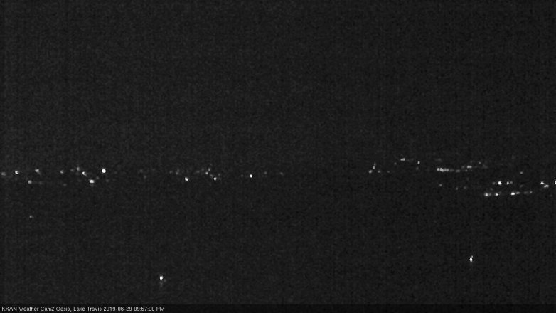 Lake Travis webcam, June 29, 2019 9:00 PM CT