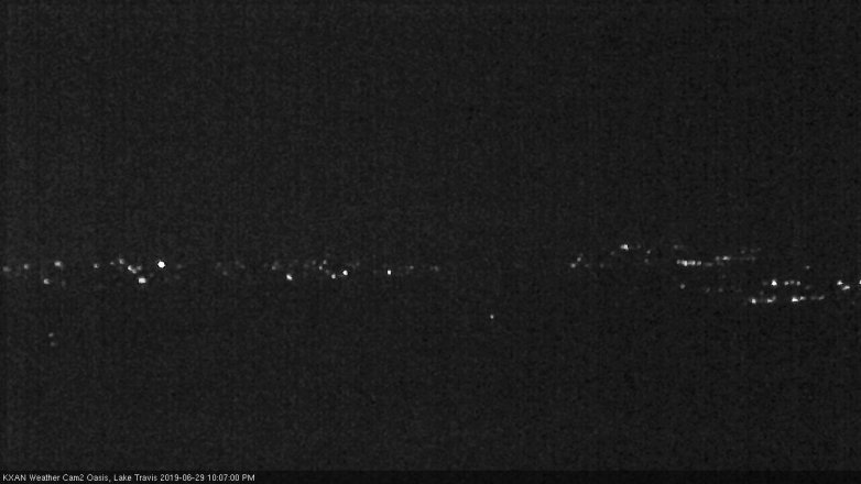Lake Travis webcam, June 29, 2019 9:10 PM CT