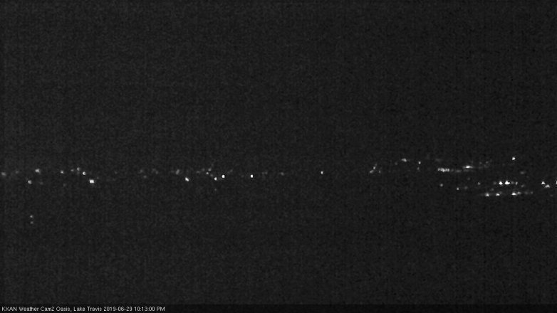 Lake Travis webcam, June 29, 2019 9:15 PM CT