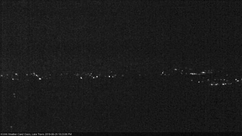 Lake Travis webcam, June 29, 2019 9:25 PM CT