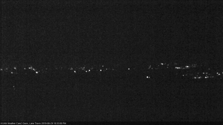 Lake Travis webcam, June 29, 2019 9:35 PM CT