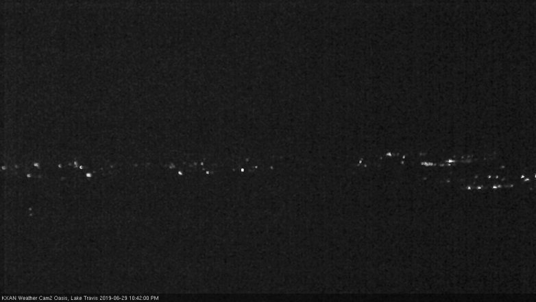 Lake Travis webcam, June 29, 2019 9:45 PM CT