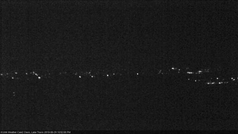 Lake Travis webcam, June 29, 2019 9:55 PM CT