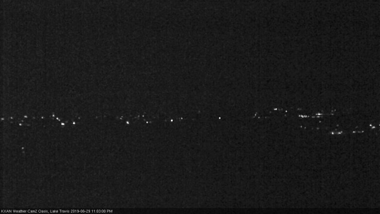 Lake Travis webcam, June 29, 2019 10:05 PM CT