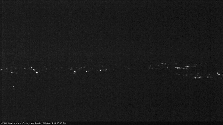 Lake Travis webcam, June 29, 2019 10:10 PM CT