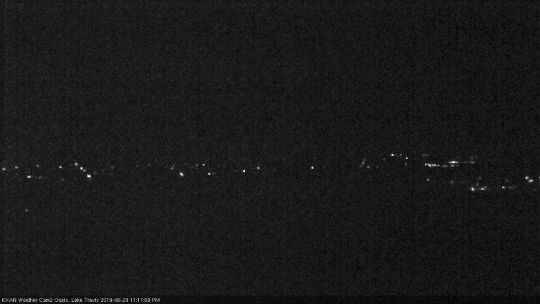 Lake Travis webcam, June 29, 2019 10:20 PM CT
