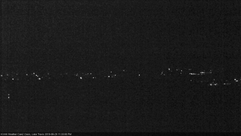 Lake Travis webcam, June 29, 2019 10:35 PM CT
