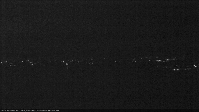 Lake Travis webcam, June 29, 2019 10:45 PM CT