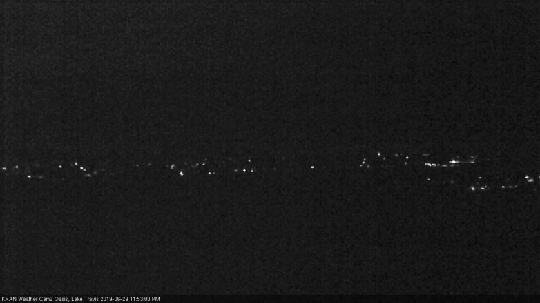 Lake Travis webcam, June 29, 2019 10:55 PM CT