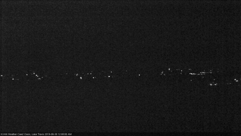 Lake Travis webcam, June 29, 2019 11:10 PM CT