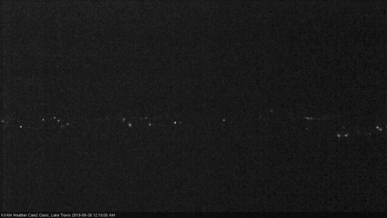 Lake Travis webcam, June 29, 2019 11:20 PM CT