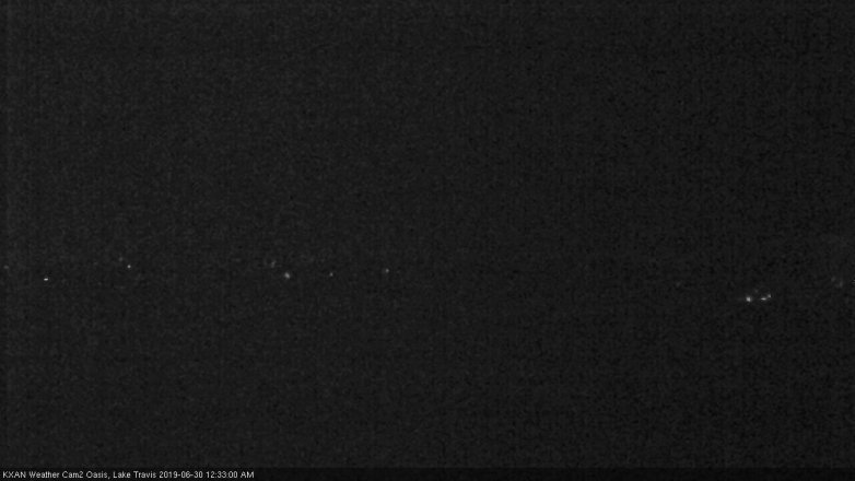 Lake Travis webcam, June 29, 2019 11:35 PM CT