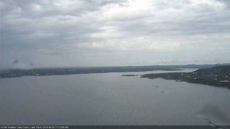 Lake Travis webcam, June 30, 2019 10:15 AM CT