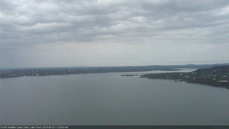 Lake Travis webcam, June 30, 2019 10:35 AM CT