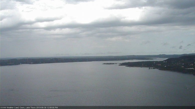 Lake Travis webcam, June 30, 2019 11:10 AM CT