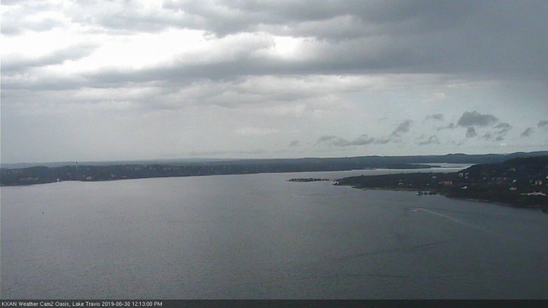 Lake Travis webcam, June 30, 2019 11:15 AM CT