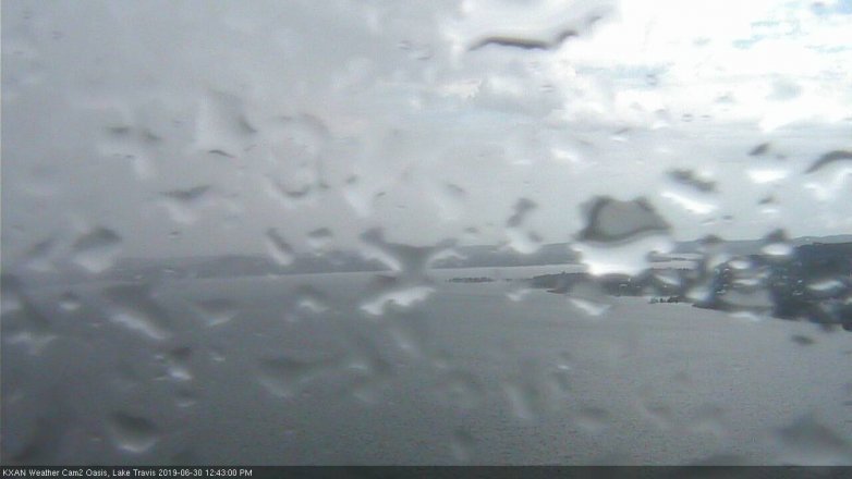 Lake Travis webcam, June 30, 2019 11:45 AM CT