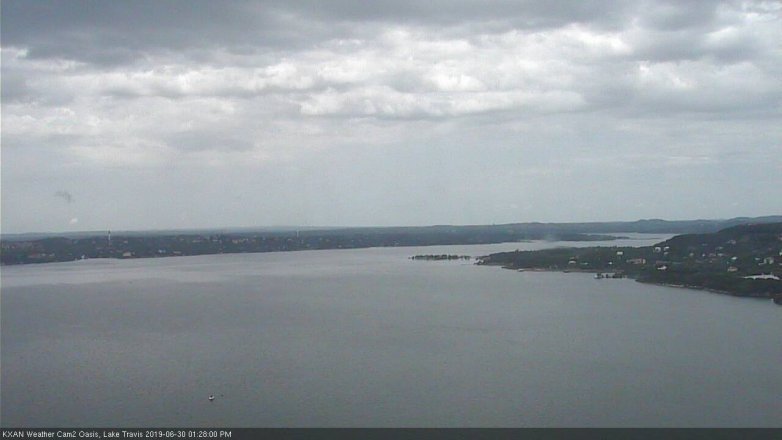 Lake Travis webcam, June 30, 2019 12:30 PM CT