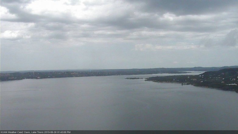 Lake Travis webcam, June 30, 2019 12:45 PM CT