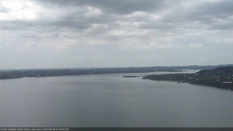 Lake Travis webcam, June 30, 2019 12:50 PM CT