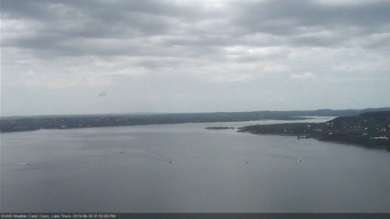 Lake Travis webcam, June 30, 2019 12:55 PM CT