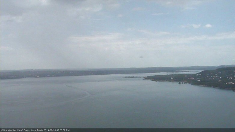 Lake Travis webcam, June 30, 2019 1:30 PM CT