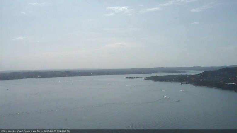 Lake Travis webcam, June 30, 2019 4:05 PM CT