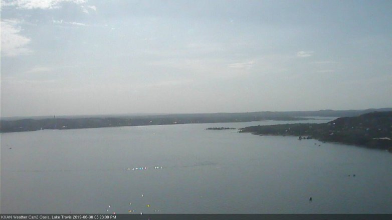 Lake Travis webcam, June 30, 2019 4:25 PM CT