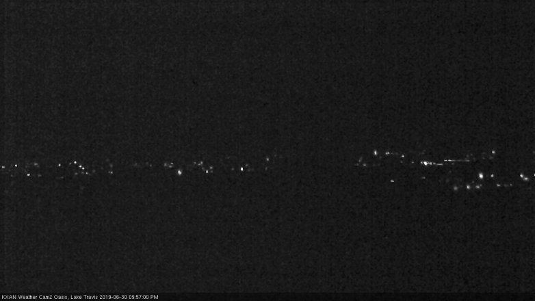 Lake Travis webcam, June 30, 2019 9:00 PM CT