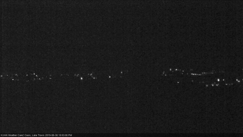 Lake Travis webcam, June 30, 2019 9:05 PM CT