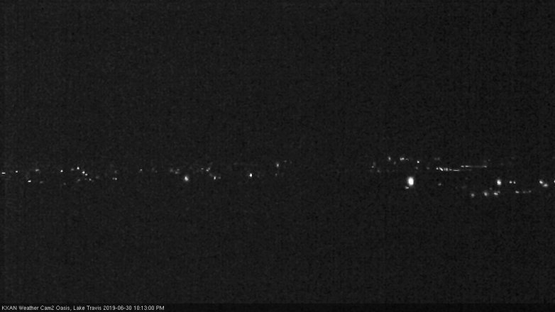 Lake Travis webcam, June 30, 2019 9:15 PM CT