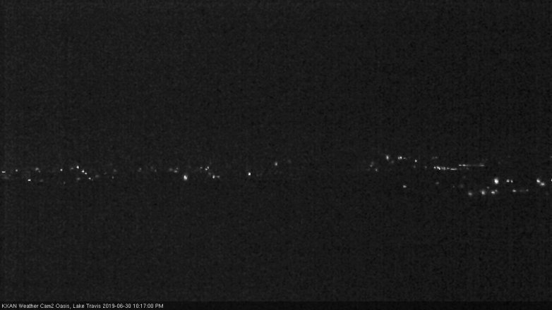 Lake Travis webcam, June 30, 2019 9:20 PM CT