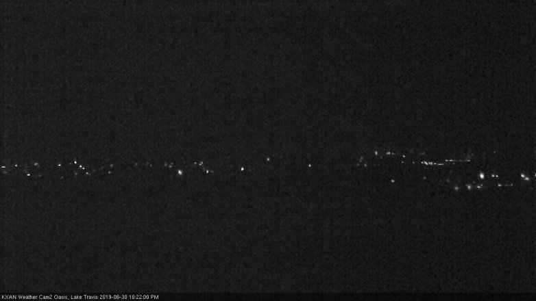 Lake Travis webcam, June 30, 2019 9:25 PM CT