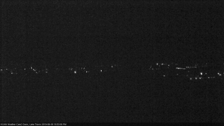 Lake Travis webcam, June 30, 2019 9:55 PM CT