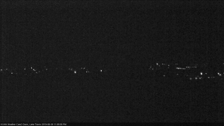 Lake Travis webcam, June 30, 2019 10:10 PM CT