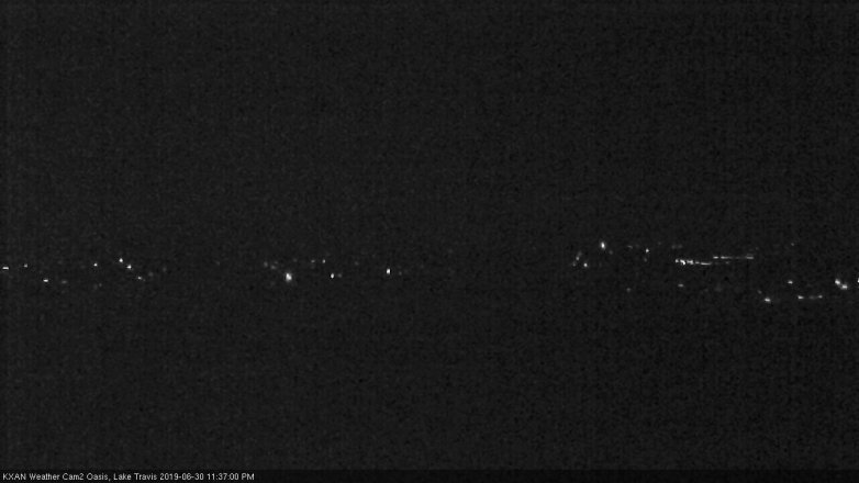 Lake Travis webcam, June 30, 2019 10:40 PM CT