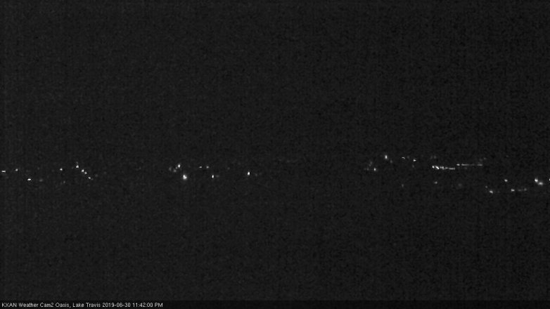 Lake Travis webcam, June 30, 2019 10:45 PM CT