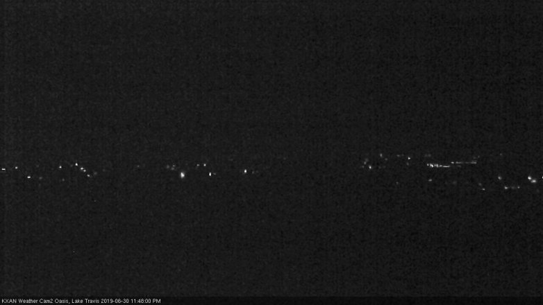Lake Travis webcam, June 30, 2019 10:50 PM CT
