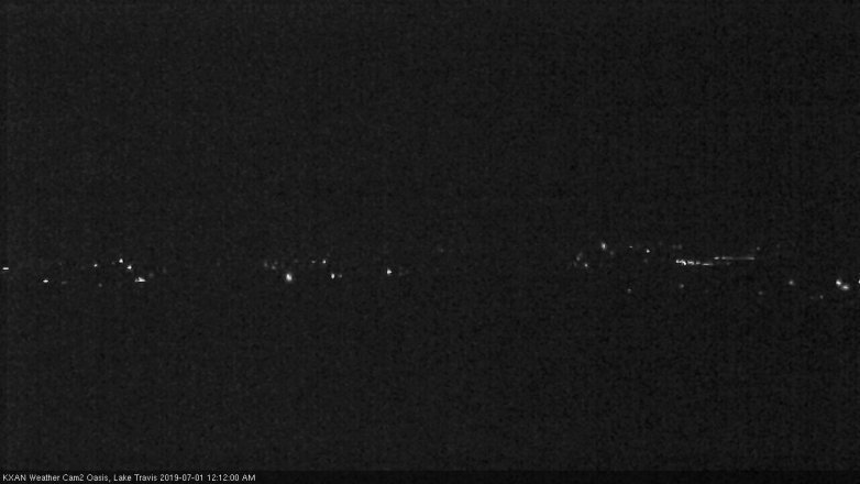 Lake Travis webcam, June 30, 2019 11:15 PM CT