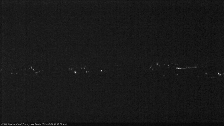 Lake Travis webcam, June 30, 2019 11:20 PM CT