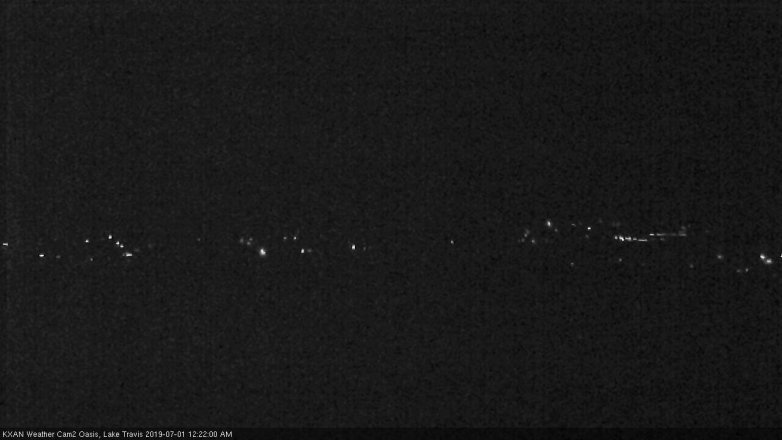 Lake Travis webcam, June 30, 2019 11:25 PM CT