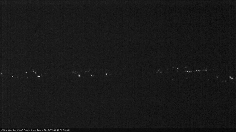 Lake Travis webcam, June 30, 2019 11:35 PM CT