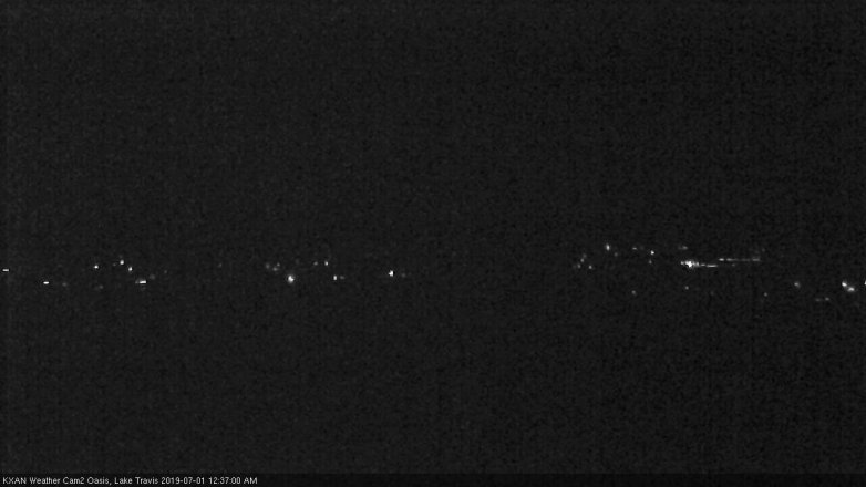Lake Travis webcam, June 30, 2019 11:40 PM CT