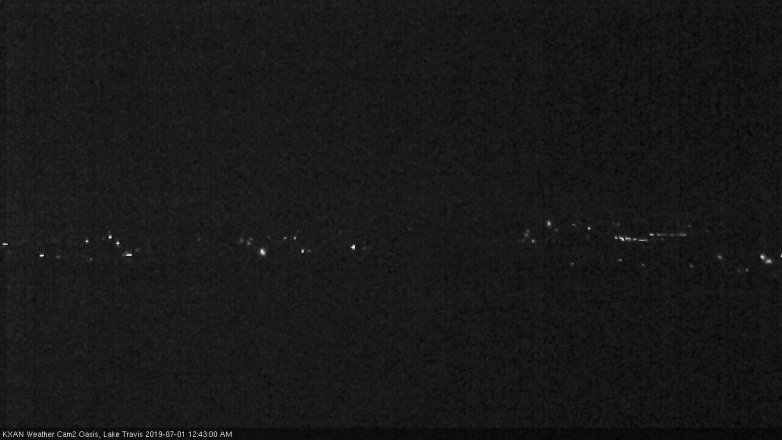Lake Travis webcam, June 30, 2019 11:45 PM CT