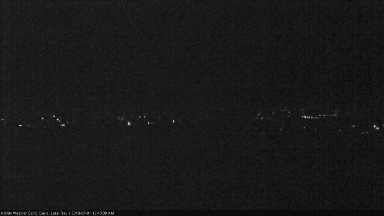 Lake Travis webcam, June 30, 2019 11:50 PM CT