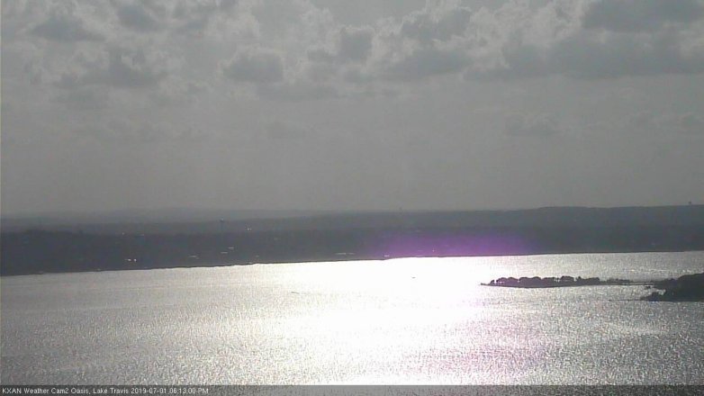 Lake Travis webcam, July 1, 2019 5:15 PM CT