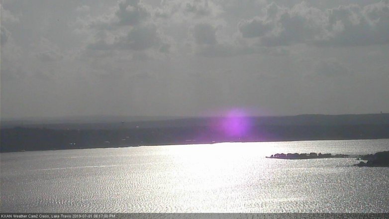 Lake Travis webcam, July 1, 2019 5:20 PM CT
