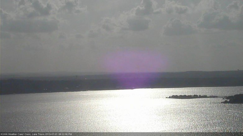 Lake Travis webcam, July 1, 2019 5:25 PM CT