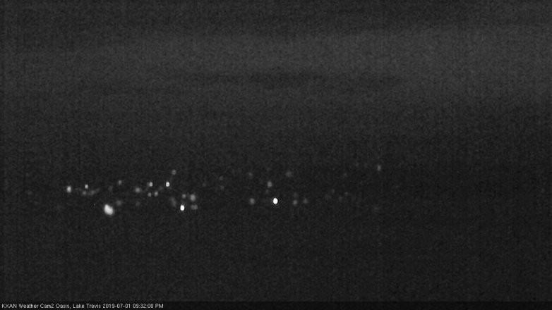 Lake Travis webcam, July 1, 2019 8:35 PM CT